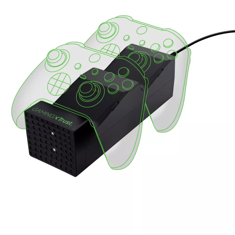 Trust GXT 250 Duo latausteline Xbox Series X|S:lle