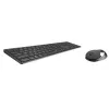 Rapoo 9850M näppäimistö hiiri sisältyy koti RF Wireless Bluetooth QWERTZ saksa harmaa