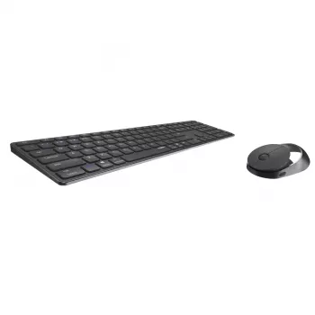 Rapoo 9850M näppäimistö hiiri sisältyy koti RF Wireless Bluetooth QWERTZ saksa harmaa