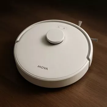 Robotti-imuri MOVA Tech E20 Plus pussiton valkoinen