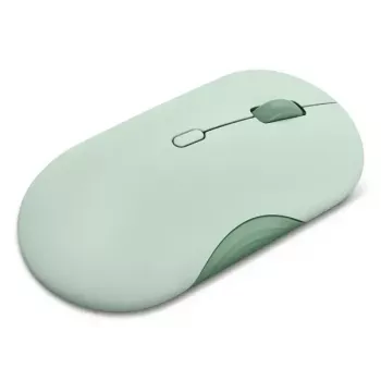 Lenovo 350 molempikätinen Bluetooth-optinen hiiri 2400 DPI, 6 painiketta, vihreä