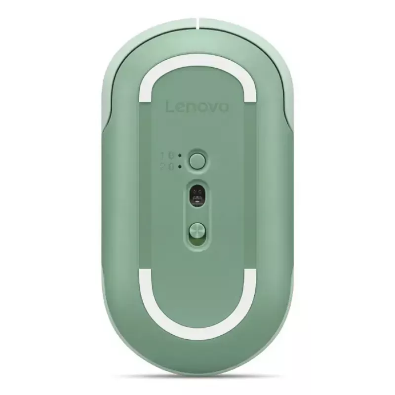 Lenovo 350 molempikätinen Bluetooth-optinen hiiri 2400 DPI, 6 painiketta, vihreä