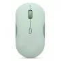 Lenovo 350 molempikätinen Bluetooth-optinen hiiri 2400 DPI, 6 painiketta, vihreä