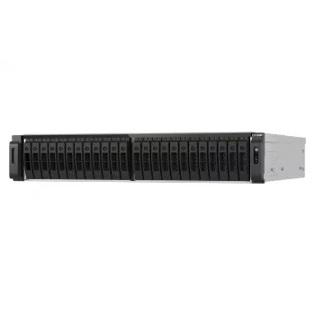 QNAP TS-H3077AFU-R7-64G NAS/tallennuspalvelin rack (2U) AMD Ryzen™ 5 64 GB DDR5 0 TB QuTS hero Black, metallinen