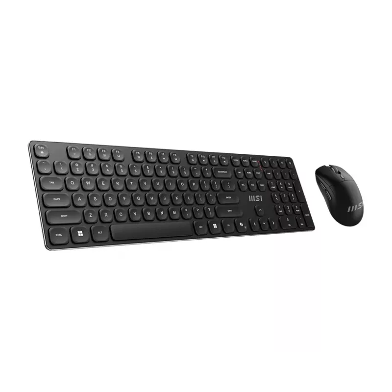 MSI FORGE K210 WIRELESS COMBO näppäimistö ja hiiri sisältäen Home/Office USB musta