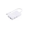 D-Link DUP-501 USB-keskitin USB 3.2 Gen 1 (3.1 Gen 1) Type-C 5000 Mbit/s valkoinen