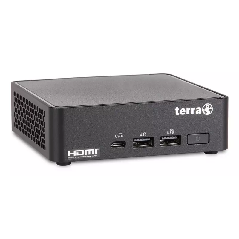 TERRA 1000074 PC/työasema Intel Core Ultra 5 125H 16 GB DDR5-SDRAM 500 GB SSD Windows 11 Pro mikrotietokone musta