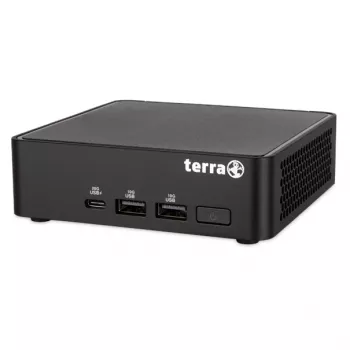 TERRA Micro 6000 SILENT GREENLINE Intel Core 5 120U 16 GB DDR5-SDRAM 500 GB SSD Windows 11 Pro mikrotietokone Mini PC musta