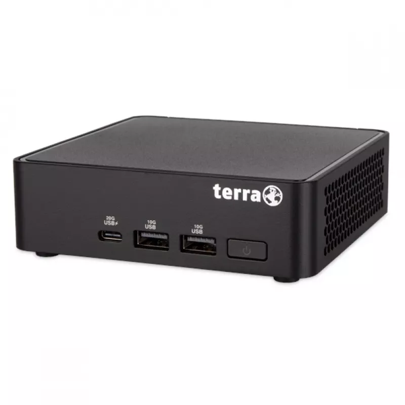 TERRA Micro 6000 SILENT GREENLINE Intel Core 5 120U 16 GB DDR5-SDRAM 500 GB SSD Windows 11 Pro mikrotietokone Mini PC musta