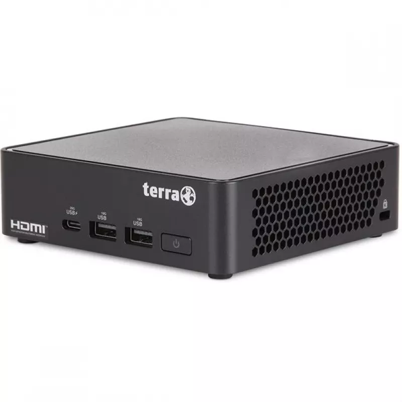 TERRA Micro 6000 SILENT GREENLINE Intel Core 5 120U 16 GB DDR5-SDRAM 500 GB SSD Windows 11 Pro mikrotietokone Mini PC musta