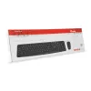 Equip 245201 näppäimistö ja hiiri sisältäen toimisto USB QWERTY espanja musta