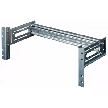 Equip EZR-DIN-4 19 tuuman DIN-kiskomoduuli 2U, RAL 7035