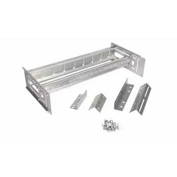 Equip EZR-DIN-4 19 tuuman DIN-kiskomoduuli 2U, RAL 7035