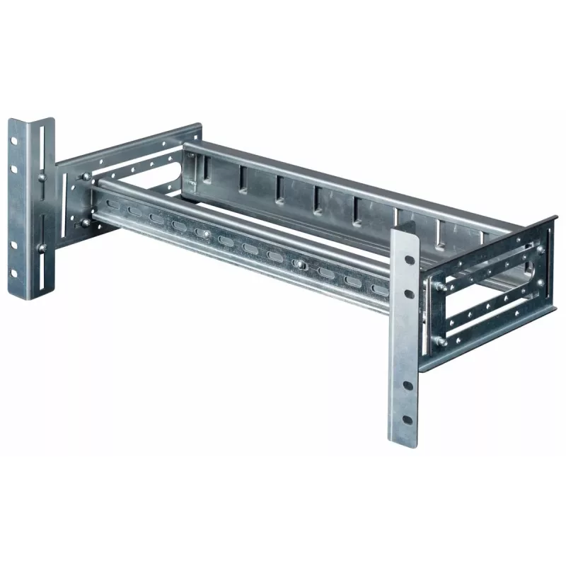 Equip EZR-DIN-4 19 tuuman DIN-kiskomoduuli 2U, RAL 7035