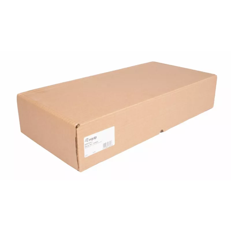 Equip EZR-DIN-4 19 tuuman DIN-kiskomoduuli 2U, RAL 7035