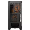 PC Midi Tower -kotelo Cougar Airface FLO ARGB, musta — tukee 2x 180 mm edessä, 1x 120 mm takana, 2,5