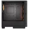 PC Midi Tower -kotelo Cougar Airface FLO ARGB, musta — tukee 2x 180 mm edessä, 1x 120 mm takana, 2,5