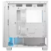 COUGAR PC Midi Tower -kotelo Airface FLO ARGB valkoinen — 2x180 mm edessä, 1x120 mm takana, tukee 2,5