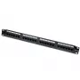 Techly patch-paneeli UTP 24 porttia RJ45 Cat.6 I-PP 24-RU-C6T, IEEE 802.3, IEEE 802.3ab, IEEE 802.3u, 10/100/1000Base-T(X), Fast Ethernet, Gigabit Ethernet, 1000 Mbit/s, RJ-45, kulta