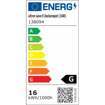 LED-lamppu Ultron 138094 16 W 4000 K