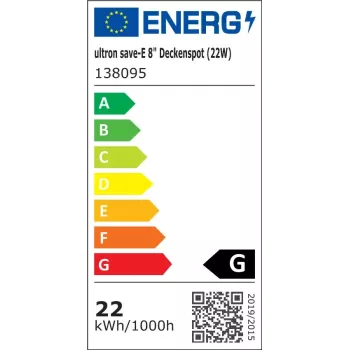 Energiansäästölamppu Ultron 138095 22 W 4000 K