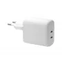 dbramante1928 re-charge Pro - EU seinälaturi 2x USB-C 20W - valkoinen