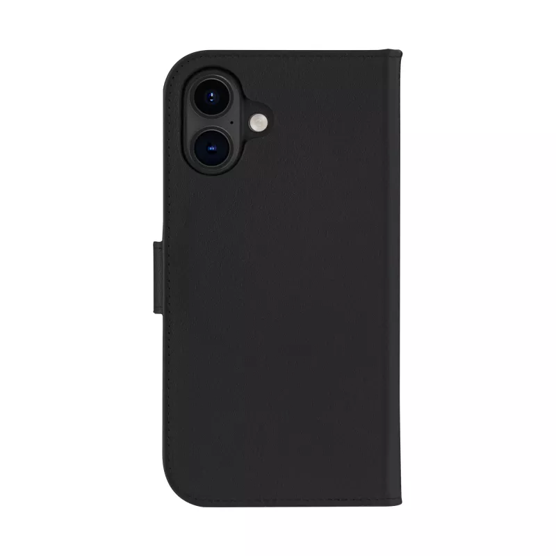 Folio-nahkakotelo dbramante1928 Lynge MagSafe iPhone 16 Plus - musta, 3 korttipaikkaa, 6,7