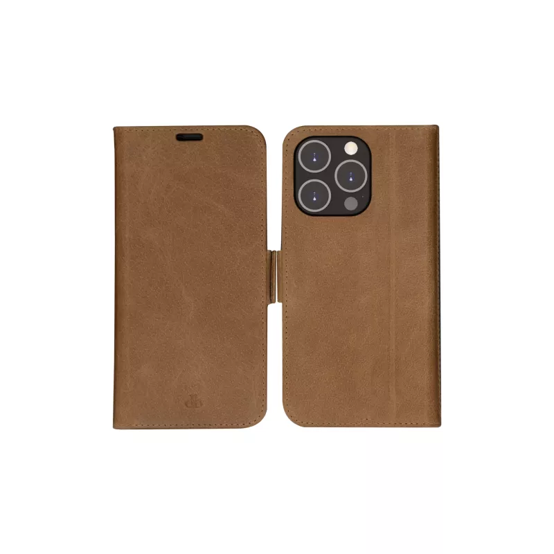 Lompakkokotelo dbramante1928 iPhone 14 Pro Max tan 3 korttipaikkaa