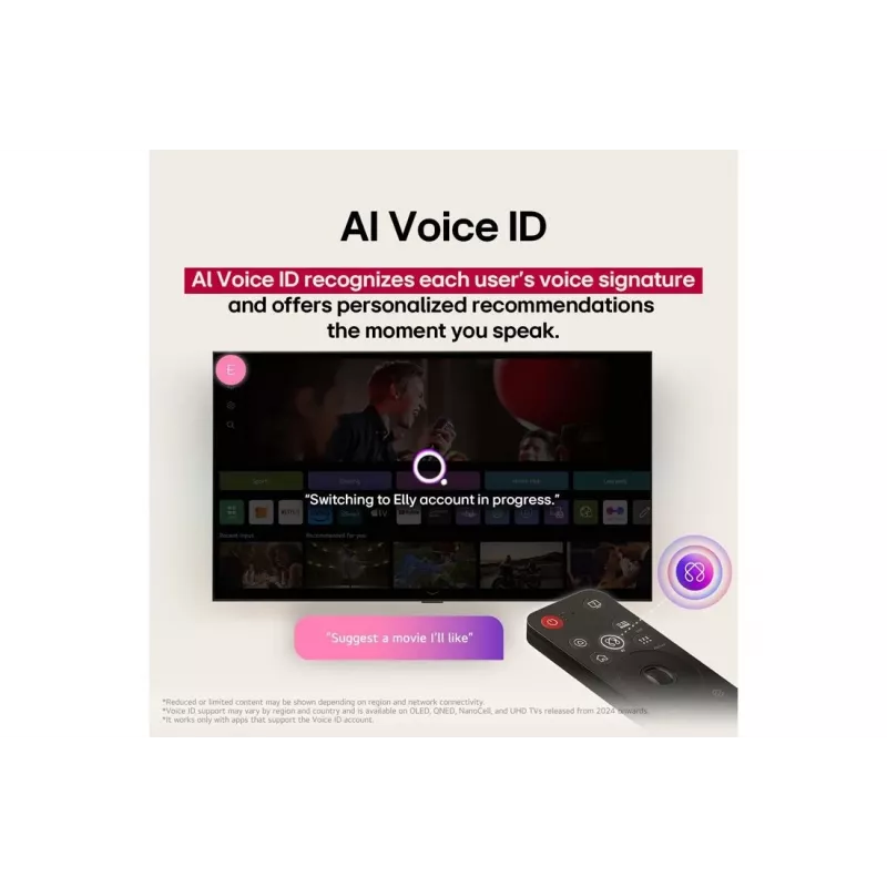 LG UHD AI 65UA75003LA TV 165,1 cm (65 inch) 4K Ultra HD Smart TV Wi-Fi musta