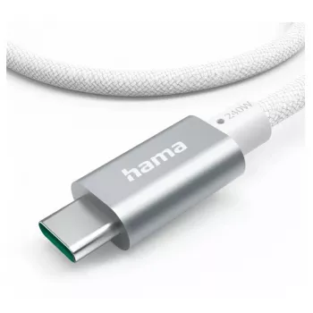 Hama Full-Featured USB-kaapeli USB 3.2 Gen 1 (3.1 Gen 1) 1,5 m USB-C valkoinen