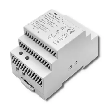 DIN-kiskovirtalähde QOLTEC 50920, yksivaiheinen, teollisuuslaitteisiin