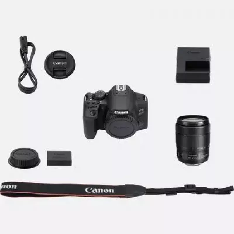 Canon EOS 850D SLR -kamerasarja 24,1 MP CMOS 6000 x 4000 pikseliä musta