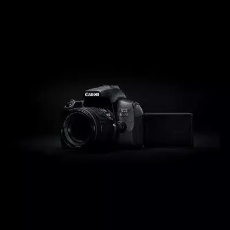 Canon EOS 850D SLR -kamerasarja 24,1 MP CMOS 6000 x 4000 pikseliä musta