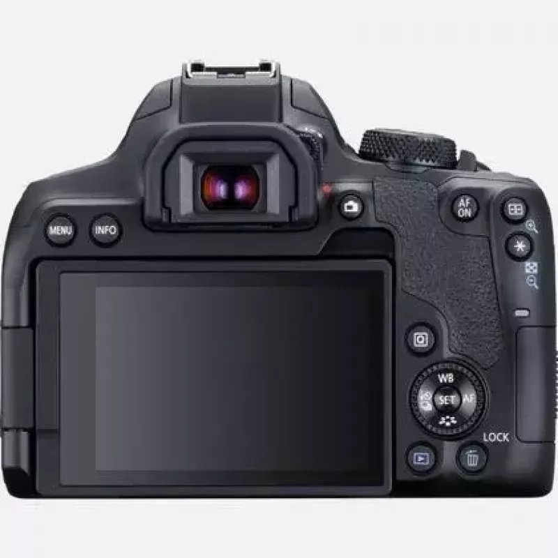 Canon EOS 850D SLR -kamerasarja 24,1 MP CMOS 6000 x 4000 pikseliä musta