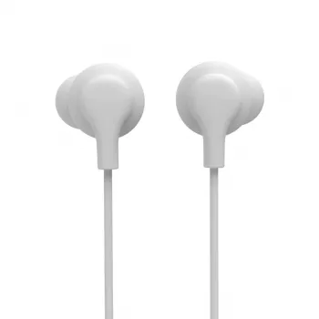 Hama Curly -headset johdollinen In-Ear puhelut/musiikki USB Type-C valkoinen