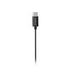 Hama Curly -headset johdollinen In-Ear puhelut/musiikki USB Type-C musta