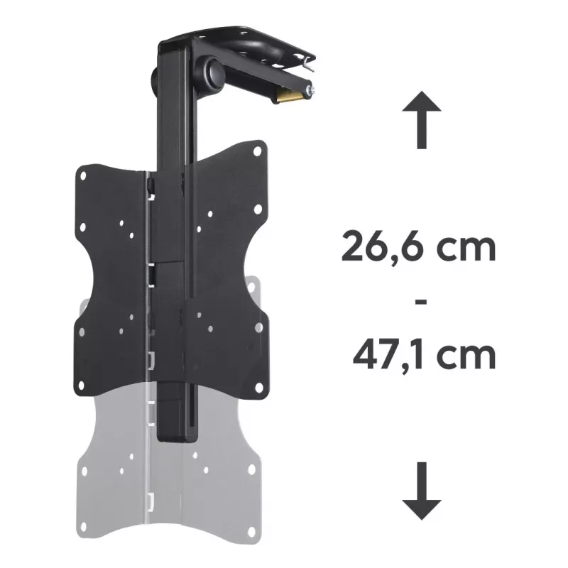 Hama 00220876 TV-seinäteline/jalusta 116,8 cm (46 inch) musta