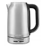 KitchenAid 5KEK1701ESX vedenkeitin 1,7 l 2400 W musta, ruostumaton teräs