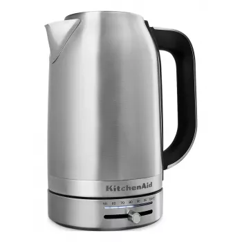 KitchenAid 5KEK1701ESX vedenkeitin 1,7 l 2400 W musta, ruostumaton teräs