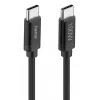 Hama Fabric USB-kaapeli USB 2.0 1,5 m USB C musta