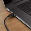 Hama Fabric USB-kaapeli USB 2.0 1,5 m USB C musta
