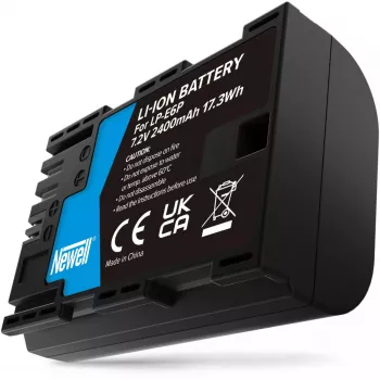 Akku Newell LP-E6P Canonille, 7,2V 2000mAh, ladattava kamera-akku