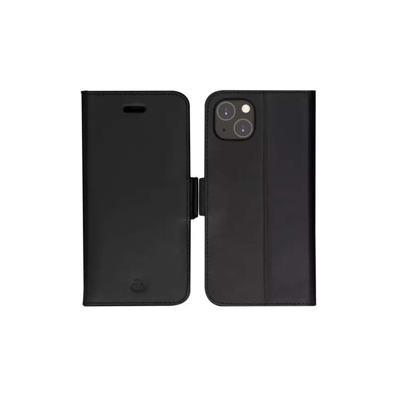 Lompakkosuojakotelo dbramante1928 Copenhagen iPhone 14 Plus:lle (6,7 inch) – musta, 3 korttipaikkaa, pöytäteline