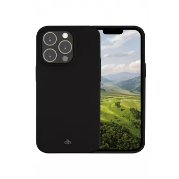 Nahkakotelo dbramante1928 Costa Rica iPhone 14 Pro – Night Schwarz, sopii 6,1 tuuman / 15,5 cm näytölle