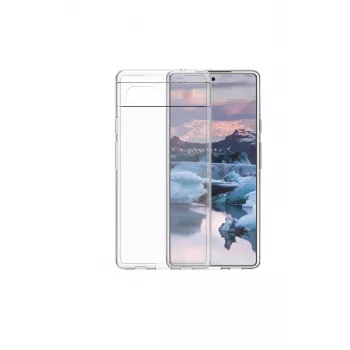 Suojakotelo dbramante1928 Greenland Google Pixel 6a:lle, kierrätysmuovi, läpinäkyvä, 15,5 cm (6,1 inch) näytöille