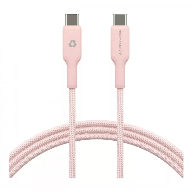 USB-C–USB-C-kaapeli dbramante CB20CCPI7206 — 1,5 m, pinkki