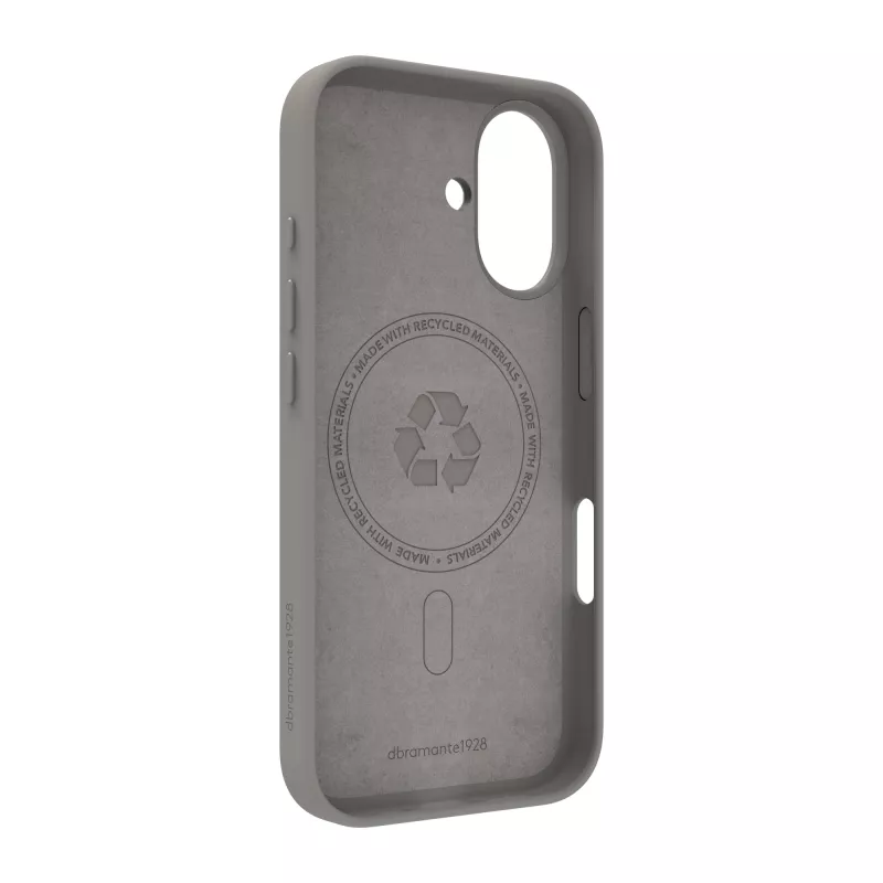 Puhelinsuojakotelo dbramante1928 Roskilde MS ICON Apple iPhone 17:lle, harmaa, monokromaattinen
