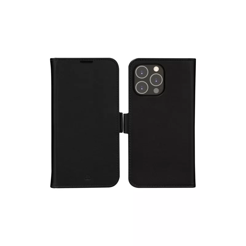 Foliosuojakotelo dbramante1928 iPhone 14 Pro Max musta 3 korttipaikkaa