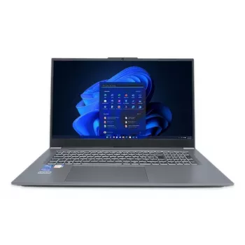 TERRA MOBILE 1717R Intel® Core™ i7 i7-1355U kannettava tietokone 43,9 cm (17,3 tuumaa) Full HD 16 GB DDR4-SDRAM 1 TB SSD Wi-Fi 6 (802.11ax) Windows 11 Pro saksa harmaa