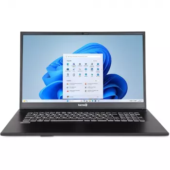 TERRA MOBILE 1716R Intel® Core™ i3 i3-1315U kannettava tietokone 43,9 cm (17,3 tuumaa) Full HD 8 GB DDR4-SDRAM 500 GB SSD Wi-Fi 6 (802.11ax) Windows 11 Home saksa harmaa